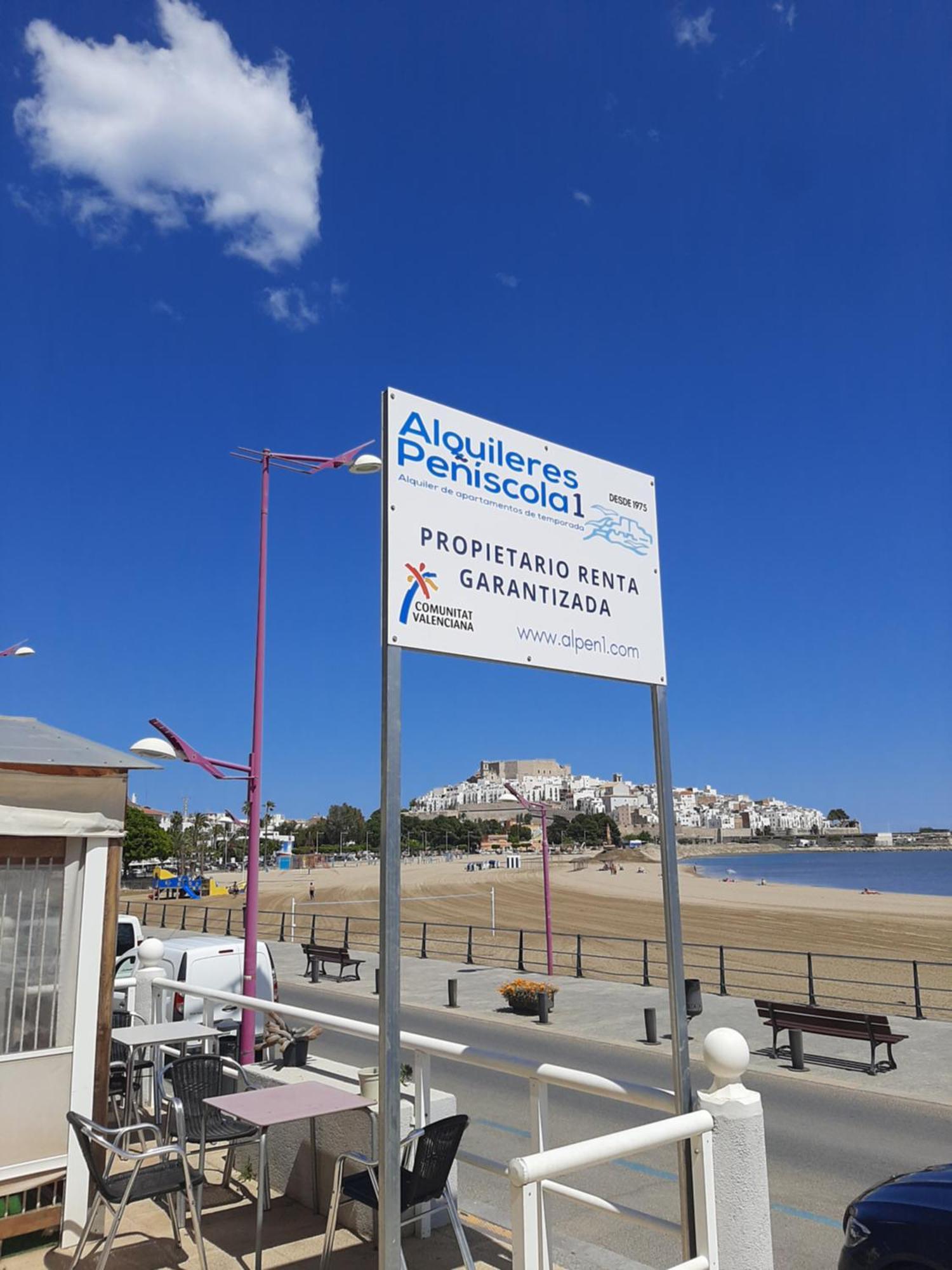 Alpen1 Peniscola Playa 1Era Linea Lägenhet Exteriör bild